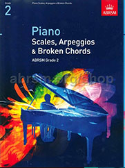 ABRSM piano grade scales and arpeggios